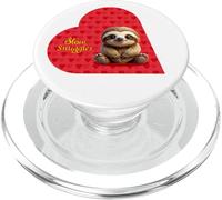 Dulce Slow Snuggles! - Lindo Perezoso - San Valentín PopSockets PopGrip para MagSafe