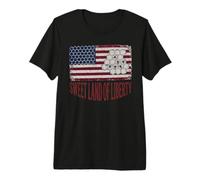 Dulce Tierra de la Libertad Camiseta Premium