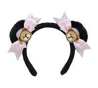 Dulces accesorios para el cabello, diadema para la cara, delicados lazos, forma de oreja, diadema de dibujos animados