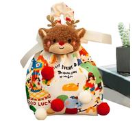Dulces de Navidad | Bolsa organizadora reutilizable para fiestas - Bolsas de regalo de fiesta de Navidad | para chocolate nueces pequeños juguetes Lollipops Galletas