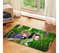 Dulces Dulces,Tapete Impermeable para Comida de Mascotas, manteles Individuales para Comida y Agua para Perros y Gatos, tapetes de Cuero sintético para Comida.,40x60cm