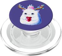 Dulces espíritus del Bosque con Cuernos de Ciervo PopSockets PopGrip para MagSafe