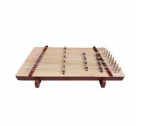 Dulcimer De Madera De Sicómoro Portátil, 1 Yarda, 2 Cuerdas, Amplia Gama, Calidad De Sonido Transparente, Práctica Al Aire Libre,C