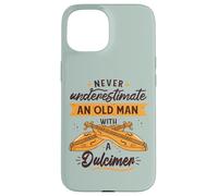 Dulcimerista Músico de dulcimer dichos divertidos Dulcimer Carcasa para iPhone 15
