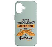 Dulcimerista Músico de dulcimer dichos divertidos Dulcimer Carcasa para iPhone 16