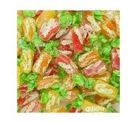 DULCIORA Gummy Jelly Caramelos de Goma, Surtido de Sabores Frutales (Fresa, Naranja, Limón, Piña), Sin Gluten, 1 Kg, 160 Unidades Aproximadamente