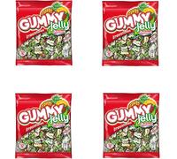 Dulciora Gummy Jelly, Golosina - Pack de 4 bolsitas de 100 gramos cada una