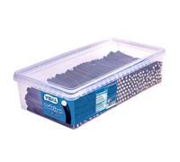 Dulcitar Regaliz Vidal Golosinas - Caramelos de Regaliz Blando Rellenos - Bolsa Granel 1,4 Kg (200 uds) - Chuches para Fiestas, Cumpleaños, Bodas y Comuniones