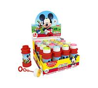 DULCOP - Burbujas Mickey Club House - Burbujas de Jabón - 175 Ml - 047008B - Rojo - Plástico - Licencia Oficial - Juguete Infantil - Juego al Aire Libre - A Partir de 3 años