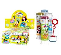 DULCOP - Pack de 36 Burbujas World Animales - Burbujas de Jabón - 60 Ml - 047002RPA - Blanco - Plástico - Licencia Oficial - Juguete Infantil - Juego al Aire Libre - A Partir de 3 años