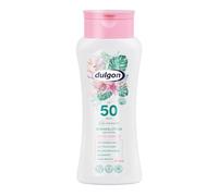 dulgon Loción solar Ultra Sensitiv SPF 50 200 ml - Crema solar sin octocrylene - Protección contra rayos UVA y UVB - Protector solar 50 resistente al agua, vegano y sin microplásticos - Crema solar 50