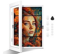 Dulov Marco de Fotos para Niños, Arte, Rellenable, Blanco, A3, 1 Pieza - Marco de Arte Abierto