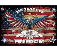DULUDA Telón de fondo rojo y azul de 250 años de Estados Unidos para 250 aniversario, temática de Estados Unidos, 4 de julio, Día de la Independencia, hogar, jardín, decoración de fiesta al aire libre