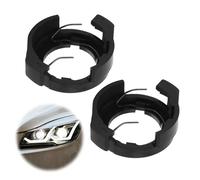 Duluok 2 Piezas H7 Adaptador Soportes Base de Enchufe H7 Retenedor LED Base de la bombilla Clips Adaptador Poseedor Apoyo Enchufe Accesorios de conversión de zócalo de lámpara LED