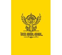 Dum Spiro, Spero Notebook: A4 A4 Grid Notebook 100 Pages Journal | Latin Quote Inspirational Notebook | Minimal Phoenix Design | School, Work, Journaling (IMPERIUM CORE)