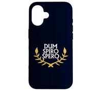 Dum Spiro Spero Proverbio Latino Inspirador Cita Latina Carcasa para iPhone 16