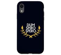 Dum Spiro Spero Proverbio Latino Inspirador Cita Latina Carcasa para iPhone XR