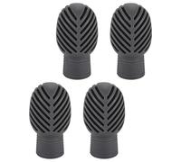 Dumadores De Baqueta - 4pcs Silicona Cabezas De Cabezal De Batería Para Práctica Silenciosa - Drum Drum Dumener De Tambor Mute Silicona Drumings | Protectores De Duraderos Con Resistencia A La Du