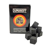 Dumanoff - 1 Kilos carbón cachimba de coco - Caja de 72 piezas - Formato cuadrado 25 mm