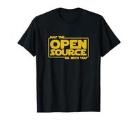 Dumbassman: Camiseta de Programación de Código Abierto, DevOps, Linux, Java - Hombre, Negro, Talla S