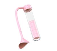 Dumbbell Breathing Trainer, Silicone Lung Workout Device, PC Adjustable Breathing Dumbbells 5.6x4.5x16cm for Swimmers Runners Beginners Post-Recovery Home Gym Respiratory Training Equipment