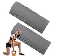 Dumbbell Grips, Thick Silicone Barbell Grip for Gym Workouts, Equipo de fitness no para entrenamiento de fuerza, Kettlebell, y construcción muscular para hombres y mujeres