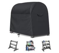 Dumbbell Rack Cover | Weight Rack Waterproof Cover | Home Gym Rack Cover | Impermeable Dumbbell Covers | an Easy To-Use and Solution for Keeping Your Gym Equipment in Top Shape.