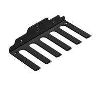 Dumbbell Wall Rack, Home Gym Jump Rope Hanger, Space Saving Dumbbell Rack, Anti-rust Coated Wall Rack, Dumbbell Holder Wall Mount, Barbell Wall Rack, 6 Hook Dumbbell Rack, Home Gym Wall Storage