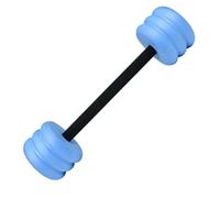 Dumbbells de agua - 21,46 pulgadas 2 en 1 Diy Multi Functional Water Dumbbell | Long Dumbbell For Waterr Fitness Pool Exercise Barbell | Espuma EVA extraíble para aeróbicos de natación, 363 g.
