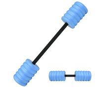 Dumbbells de agua - 21,46 pulgadas 2 en 1 Diy Multi Functional Water Dumbbell | Long Dumbbell For Waterr Fitness Pool Exercise Barbell | Espuma EVA extraíble para aeróbicos de natación, 363 g.