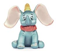 Dumbo Glitter Cromado Medio 30Cm Peluche Con Sonido Disney 100 Años Elefante