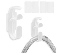 Dumhuts Soporte para manguera CPAP de 2 piezas, soporte CPAP para dispositivo respiratorio, sistema de manguera estable y sin enredos, mejore su sueño con este accesorio para la apnea del sueño