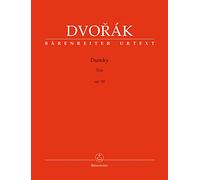 Dumky Trio für Klavier, Violine und Violoncello op. 90: Partitur mit Stimmen