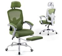 DUMOS C-3509-W-GN Escritorio, Metal Nailon, Verde, Klassisch