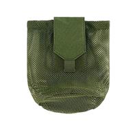 Dump Pouch - Bolsa de malla plegable | Bolsas de recogida de frutas para el cinturón, gran capacidad, riñonera con cordón, organizador de espacio, cuidado diario de rutina, caza, ciclismo, camping