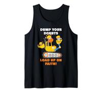 Dump Your Doubts, Load up on Faith! Kids Construction Animal Camiseta sin Mangas