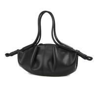 Dumpling Crossbody Bag,Women's Soft Leather Handbag,Fashion Casual Satchel Ruched Dumpling for Work Travel & Daily Outfit (Black)