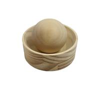 Dumpling Maker - Dough Press Tool | Wooden Dumpling Skin Maker Mold | 3 Inch Manual Dough Press Cutter for Dumplings Empanadas Buns Biscuits Pastry Making