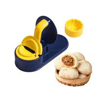 Dumpling Maker Machine - Manual Dough Skin Presser Tool for Homemade Wrapping | Multifunctional Pastry Folding Device with Easy Grip Forming Design, Quick Meal Prep Aid & Kitchen Helper for Wonton