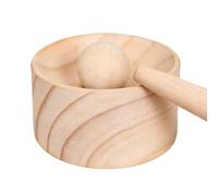 Dumpling Maker - Wood, 3.15x1.18in Dumplings Wrappers Manual Press Non-Stick | Easy-Use Dough Shaping Tool For Uniform Dumplings, Dough Mold For Home Kitchens, Restaurants, Family Gatherings