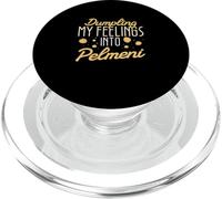 Dumpling Mis Sentimientos En Pelmeni para Ruso Dumpling Lover PopSockets PopGrip para MagSafe