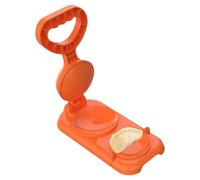 Dumpling Press Tool, Ravioli Mold Roller, Pastry Dough Wrapper, Double-Function Design, Easy-Grip Handle, Constructed with High-Grade, Quality Pp Material, 9x4.2in