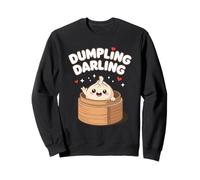 Dumpling querida linda kawaii comida asiática mujeres chicas Sudadera