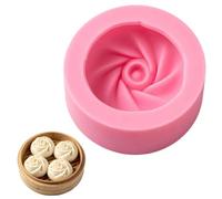 Dumpling Silicone Mold, Non Stick Baozi Pastry Mold, Easy Release DIY Bao B