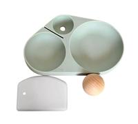 Dumpling Skin Maker, Manual Silicone Non-Stick Dough Pressing Tool, 1.57inch Dumpling Wrapper Maker Machine for Empanadas Ravioli Gyoza Pasta Dough Hand Pie Restaurant Home Cooking