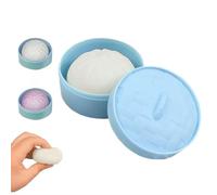 Dumpling Squishies, misteriosa caja de vapor de albóndigas que cambian de color, bolas de masa antiestrés, juguete sensorial para la ansiedad, masa de descompresión suave para apretar, novedosa cesta