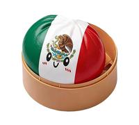 Dumpling Squishys, National Flag Squishys Dumpling Sensory Squeeze Toys, Slow Rising Stress Ball Fidget Toys for Soccer Fans Teens Adults