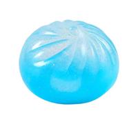 Dumpling Stress Ball - Bun Shape Fidget Toy for Relaxation Focus | Soft Material with Slow Rebound Texture, Hand Squeeze Sensory Toy for Kids Teens Adults Travel Home Office Classroom Use