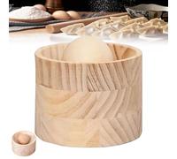 Dumpling Wrapper Maker, Dumpling Skin Maker Wood, Wooden Press Tool Hand Dough Presser, Ball Manual Dough Skin Presser Hand Pie Rolling Quick Wrapper