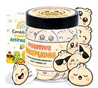 Dumplings de apoyo emocional, tarro de 60 tarjetas de albóndigas positivas, tarjetas de afirmación diaria para mujeres y niñas, ideas de regalo de cumpleaños para compañeros de trabajo, mejores amigos